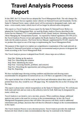 Image result for Process Overview Sample Report