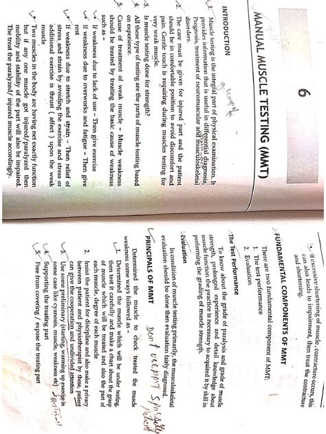 Image result for MMT Grading System PDF