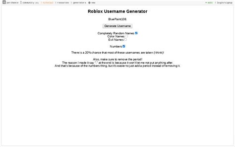Roblox Username Generator 2020 に対する画像結果