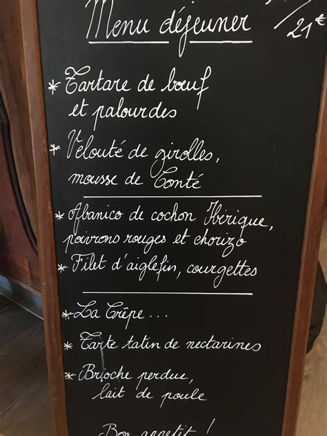 Image result for Menu Dejeuner