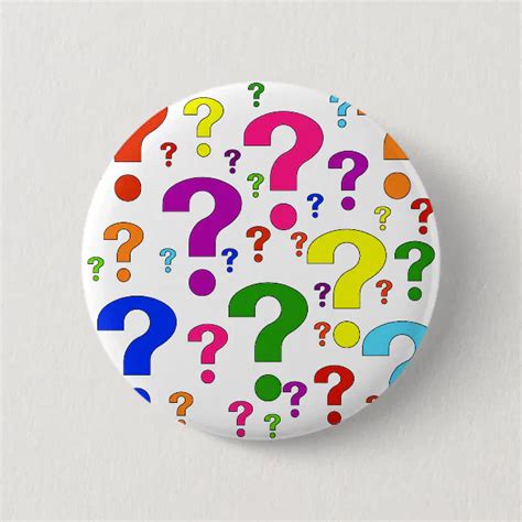 Image result for Question Mark Pinback Button