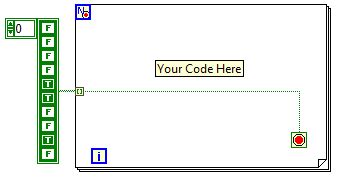 Image result for For Loop in LabVIEW