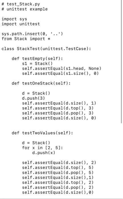 Stack Implementation in Python に対する画像結果