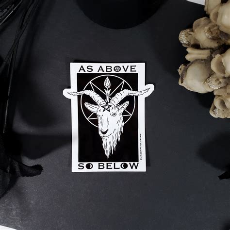 Image result for Baphomet Sticker