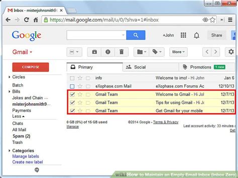 Image result for Empty Inbox Writing Email