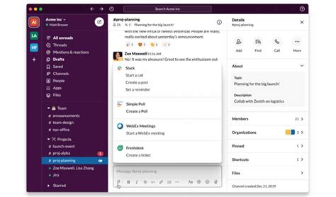 Image result for Slack App UI