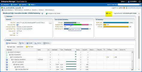 Real-Time SQL Monitoring に対する画像結果
