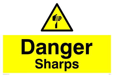 Image result for Sharp Warning Sign