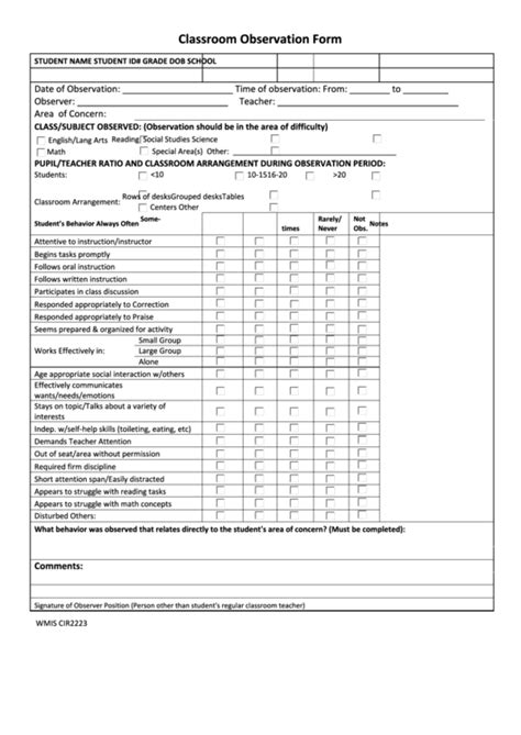 Image result for Course Observation Form