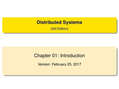 Toradh íomhá ar Distributed Systems Slides