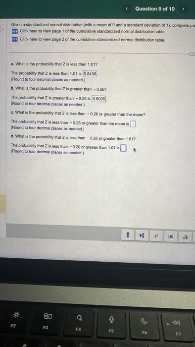 Afbeeldingsresultaten voor Cumulative Standardized Normal Distribution Table
