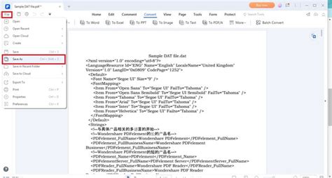 Toradh íomhá ar Create Dat File