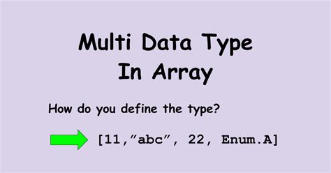 Image result for How to Define Type of Array TypeScript