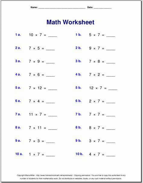 Image result for Free Printable Basic Math Worksheets