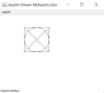 Image result for drawOval Java Applet