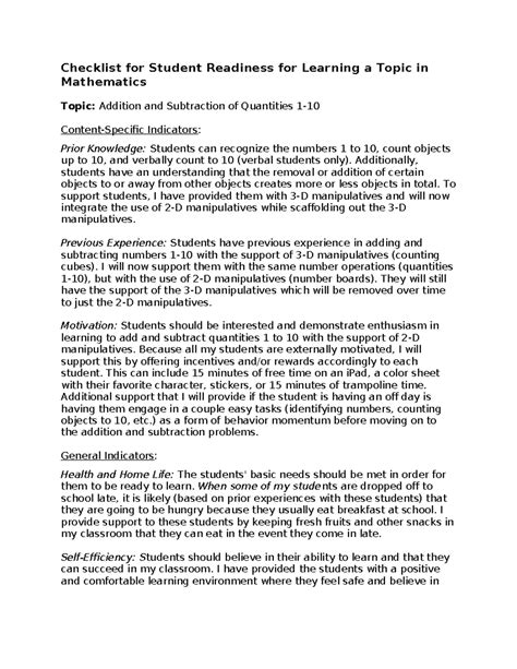 Image result for Learning Readiness Indicator