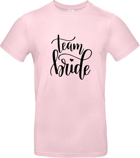 Toradh íomhá ar Team Bride T-Shirt Pink