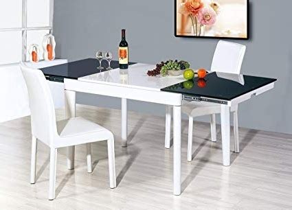 Image result for White Expandable Dining Table
