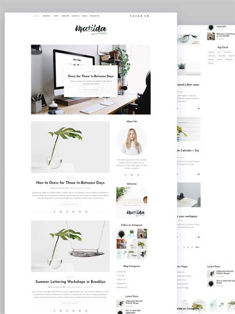 Blog Templates Free Download HTML W に対する画像結果