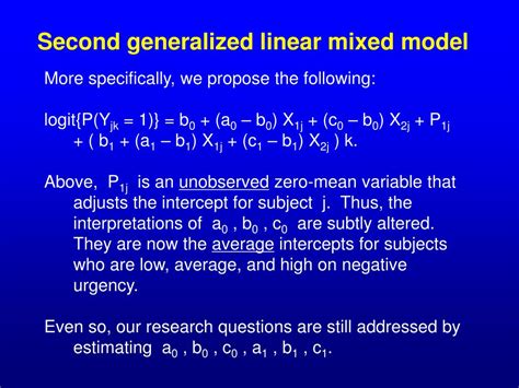 Image result for Generalized Linear Mixed Model