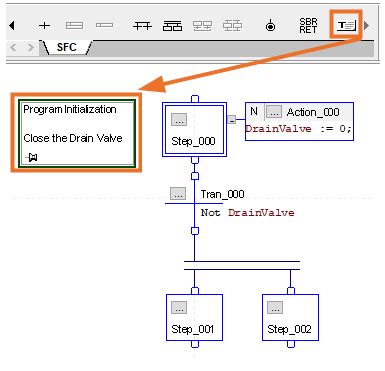 Studio 5000 Sequential Function Chart-க்கான படிம முடிவு