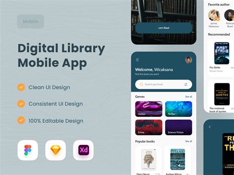 Library Mobile UI に対する画像結果
