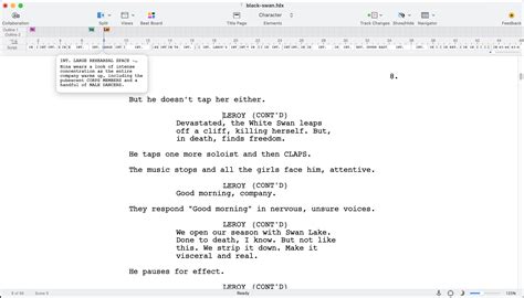Script Draft Examle に対する画像結果