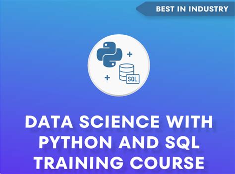 Image result for Online Course Poster for Python and SQL