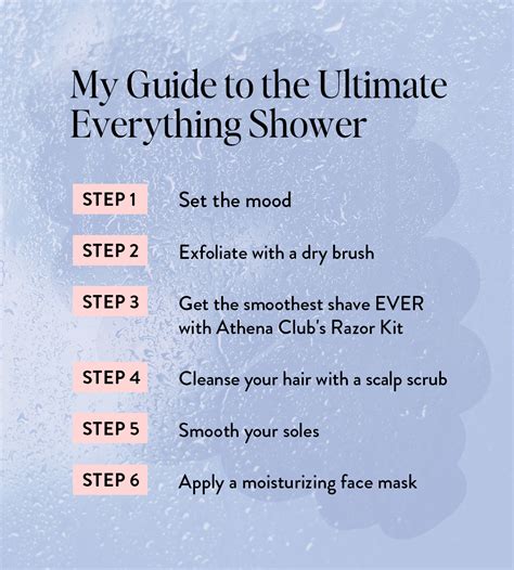 Toradh íomhá ar Full Shower Routine