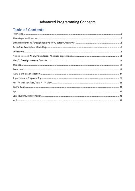 Image result for Advanced Programming Front Page