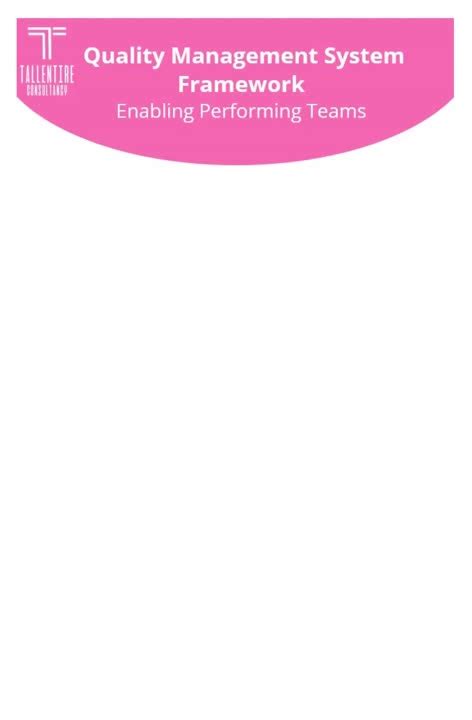 Afbeeldingsresultaten voor Quality Management System Framework