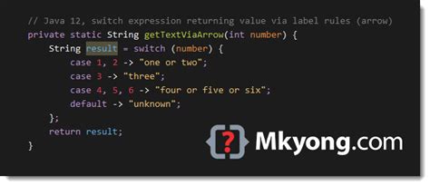 Image result for Switch/Case Java Example Number