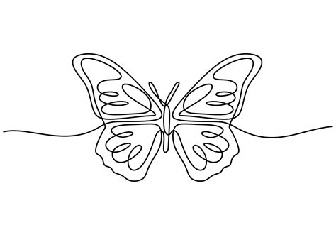 Image result for Single Line Butterfly Drawing