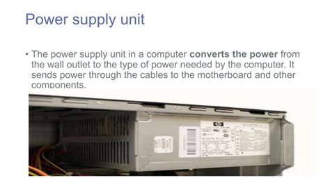 Image result for Different Parts Inside a Computer Case