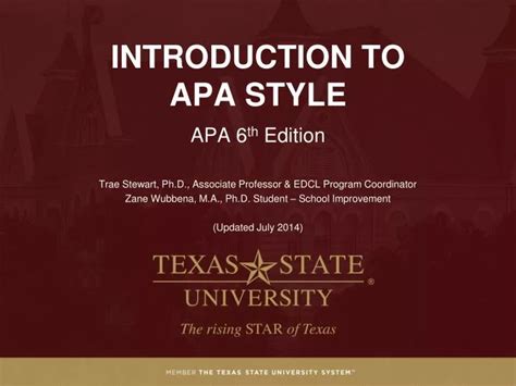 Image result for APA PowerPoint Examples Introduction