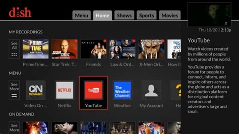Image result for YouTube Not On Dish Wired Joey