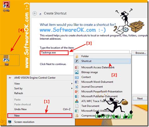 Toradh íomhá ar Start Task Manager Shortcut