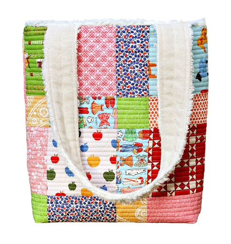 Image result for Quilted Patchwork Tote Bag Tutorial