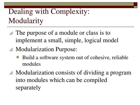 Modularity in Software Development Complexitites に対する画像結果
