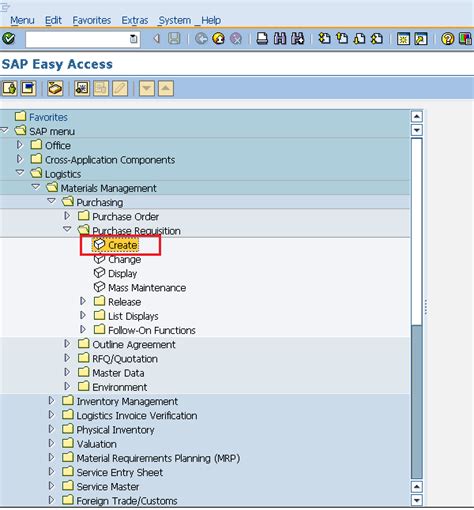 Step 5 Create Purchase Requisition SAP に対する画像結果