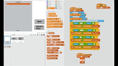 How to Make Calculator Scratch Tutorial に対する画像結果