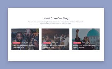 Blog Section Website Template に対する画像結果