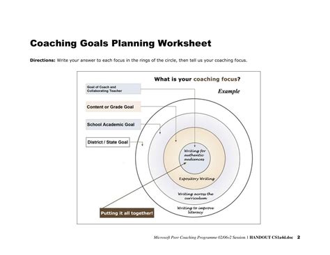 Goal Setting PDF に対する画像結果