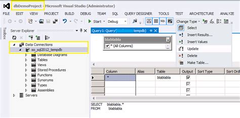 Image result for Visual Studio Query Builder