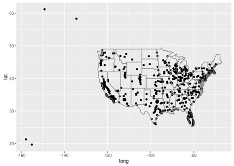 Image result for Ggplot2 Us Map