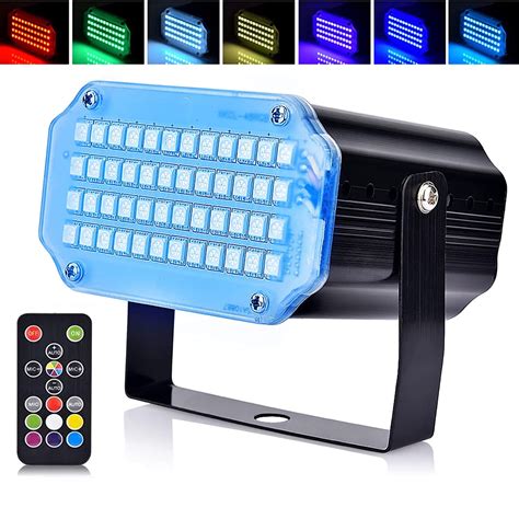 Walmart Mini LED Strobe Light, 12W, Full Color, Remote & Sound ...
