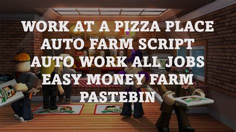 Image result for Roblox Work at a Pizza Place Script Pastebin