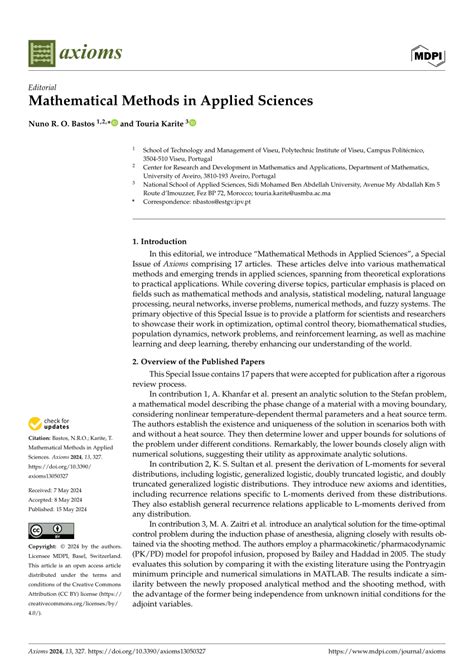 Image result for Applied Mathematical Methods