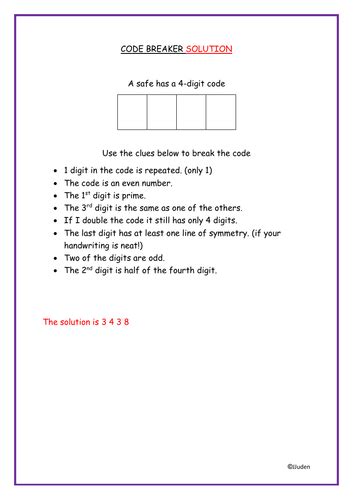 Afbeeldingsresultaten voor Kid-Friendly Code Break