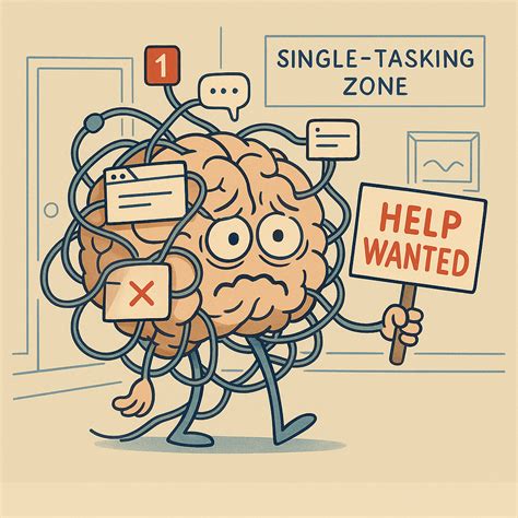 Image result for Multitasking Brain Vector